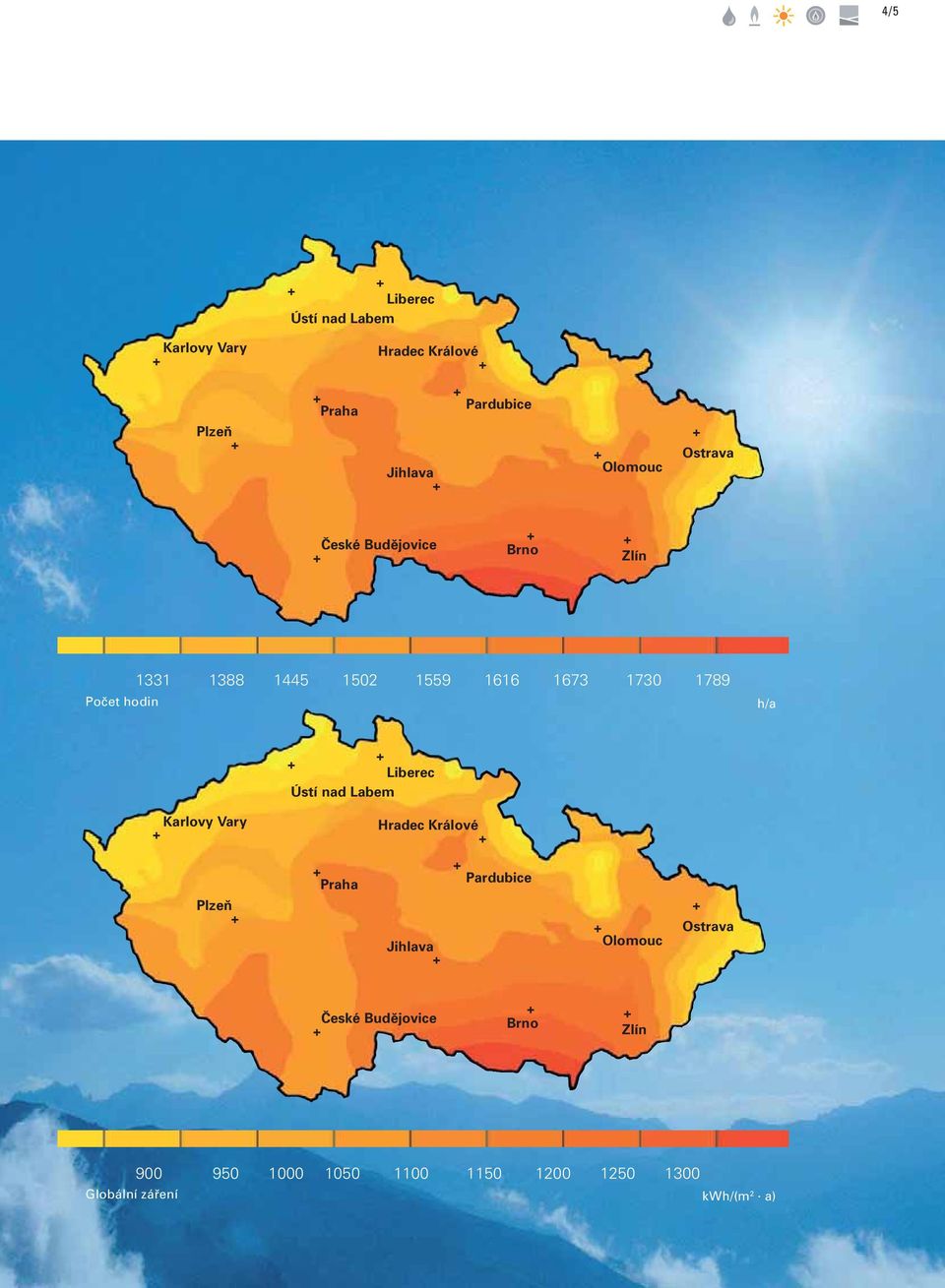 Liberec Ústí nad Labem Karlovy Vary Hradec Králové Praha Pardubice Plzeň Olomouc Brno České