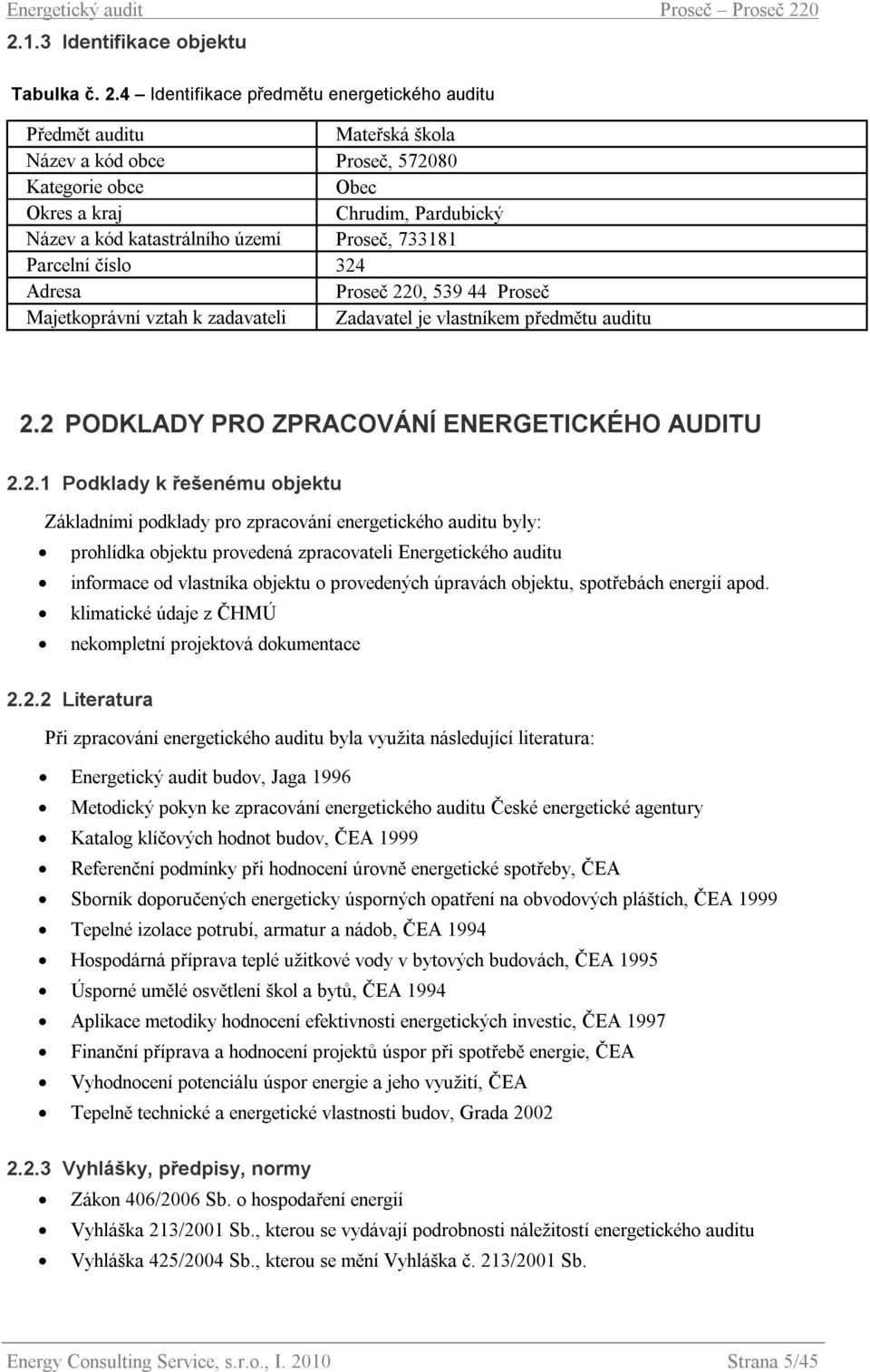 733181 Parcelní číslo 324