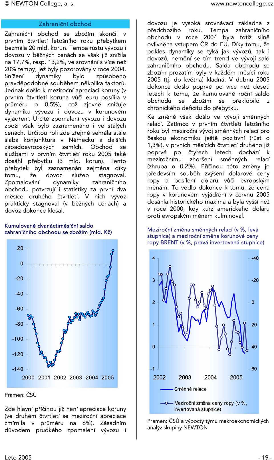 Snížení dynamiky bylo způsobeno pravděpodobně souběhem několika fakorů.