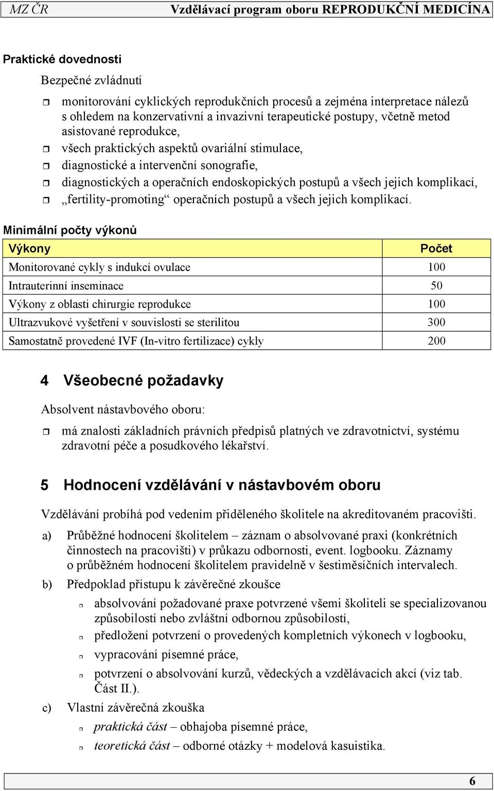 fertility-promoting operačních postupů a všech jejich komplikací.