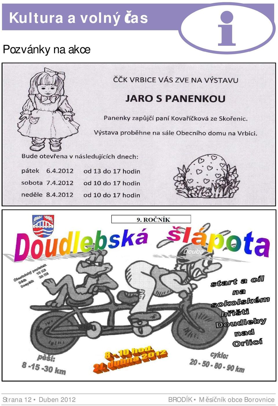 Doudlebská šlápota Strana 12