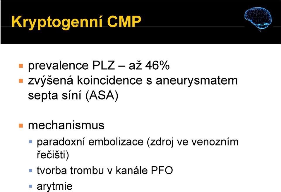 mechanismus paradoxní embolizace (zdroj ve