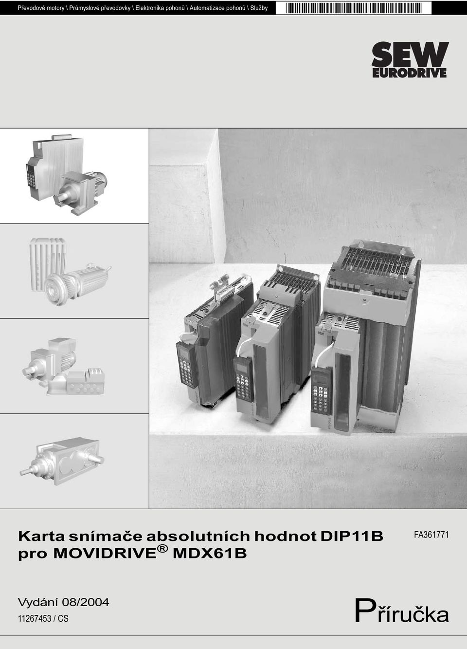 Služby Karta snímače absolutních hodnot DP11B