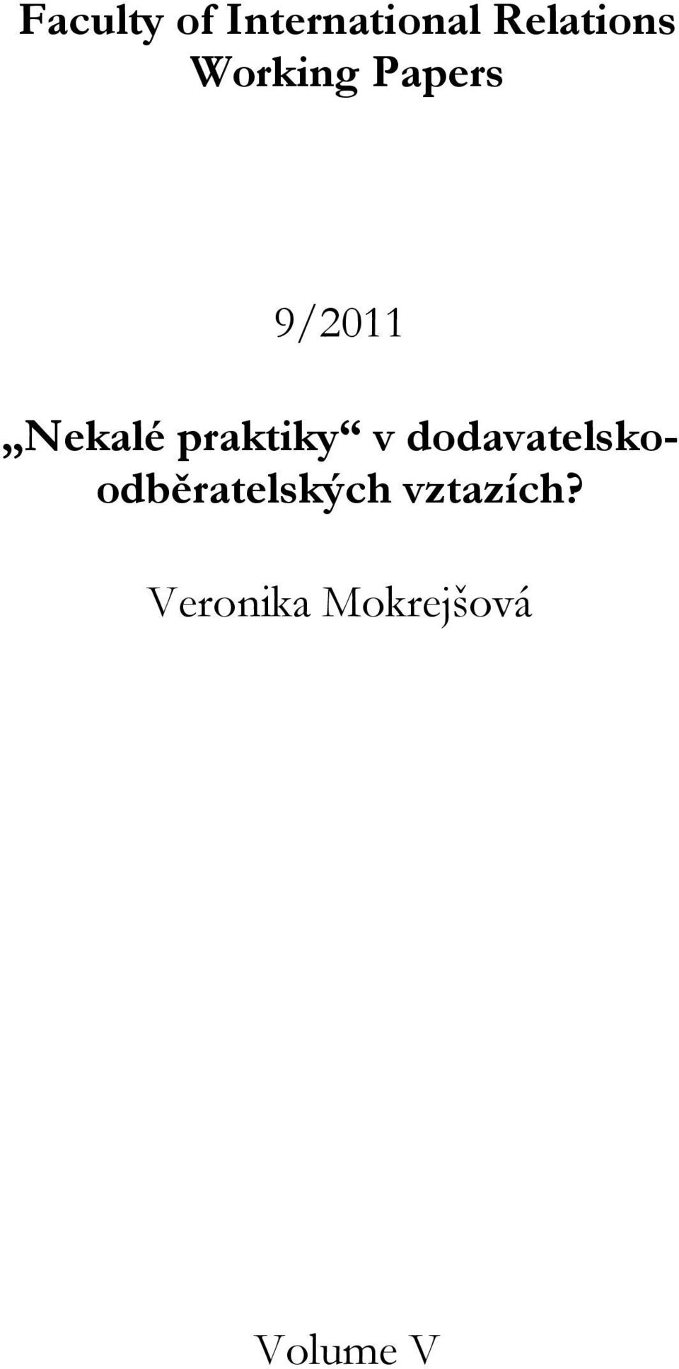 praktiky v