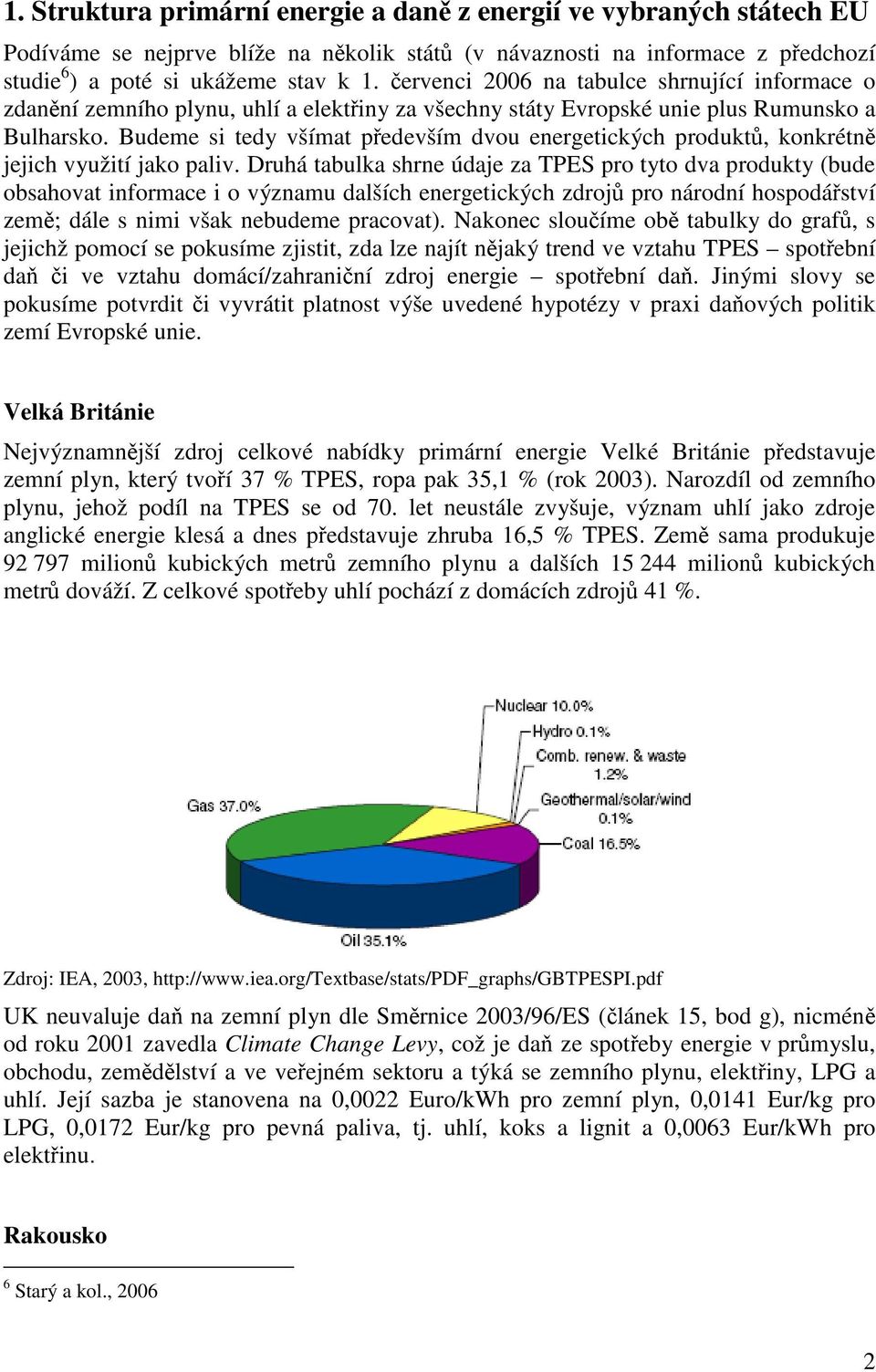 Budeme si tedy všímat především dvou energetických produktů, konkrétně jejich využití jako paliv.