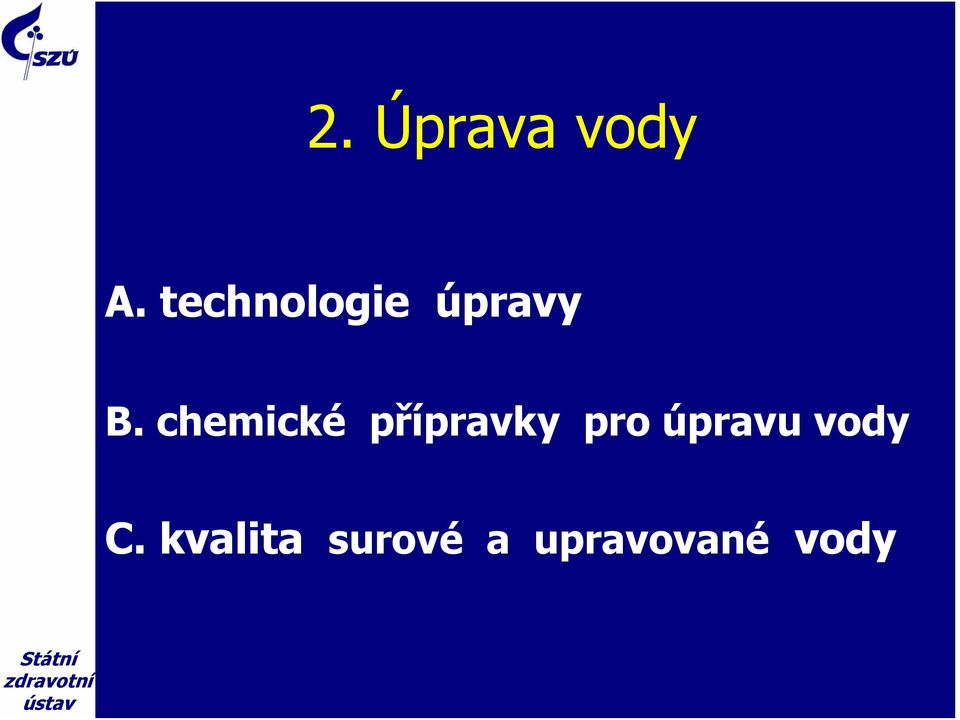 chemické přípravky pro