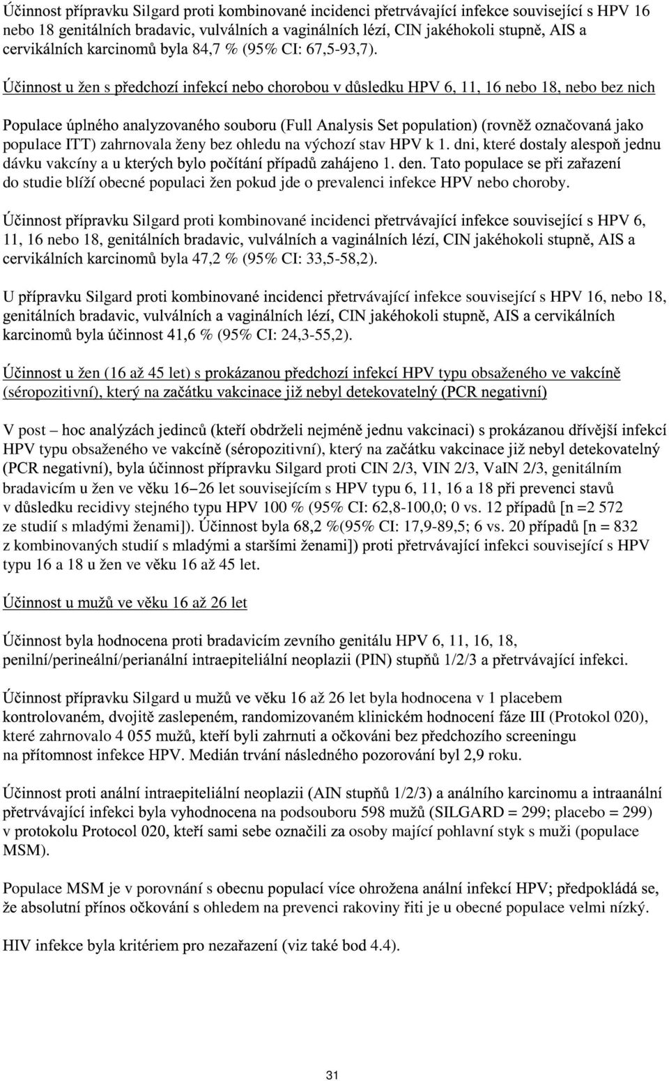 U ávající infekce související s HPV 16, nebo 18, % (95% CI: 24,3-55,2).