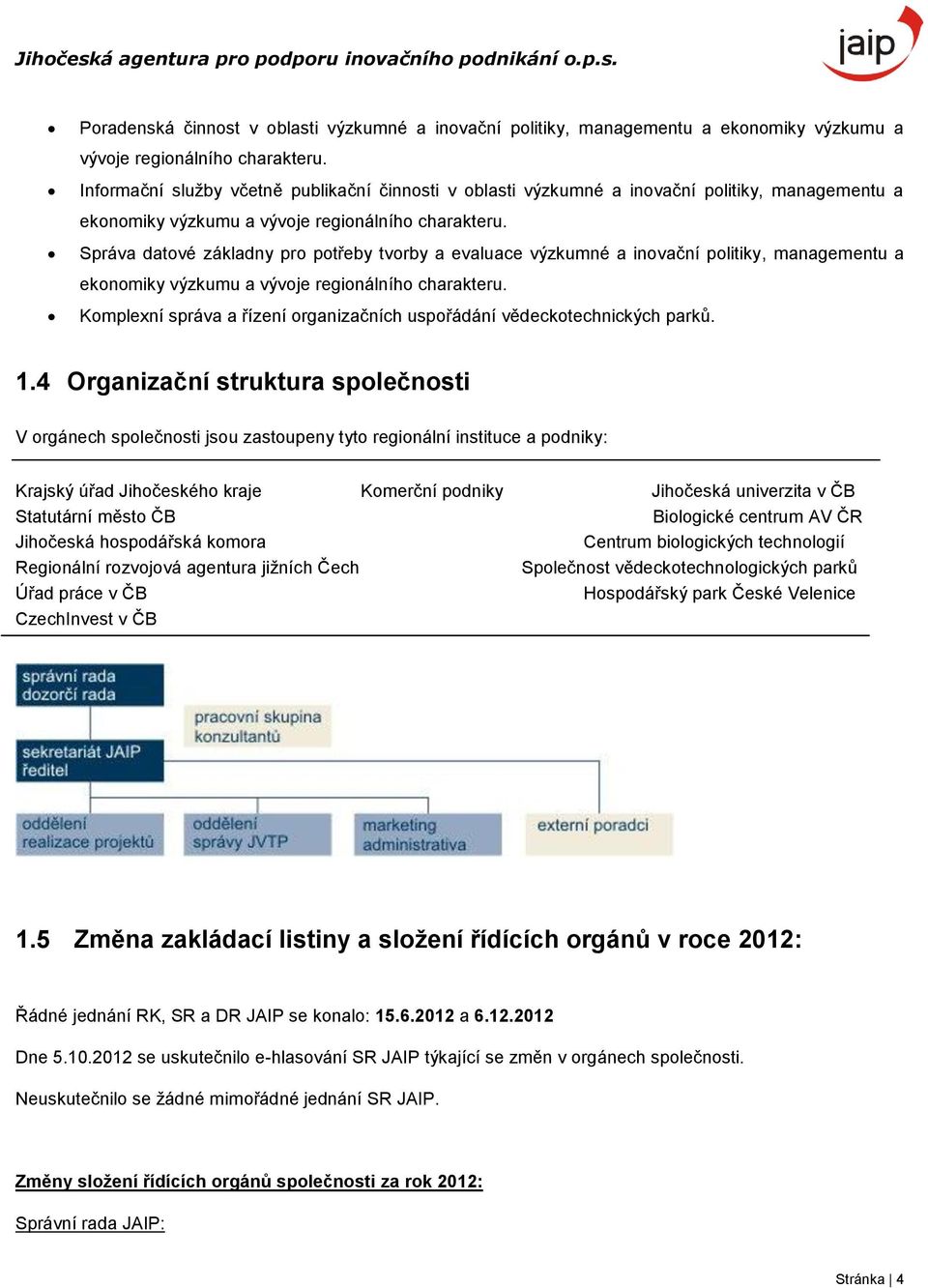 Správa datové základny pro potřeby tvorby a evaluace výzkumné a inovační politiky, managementu a ekonomiky výzkumu a vývoje regionálního charakteru.