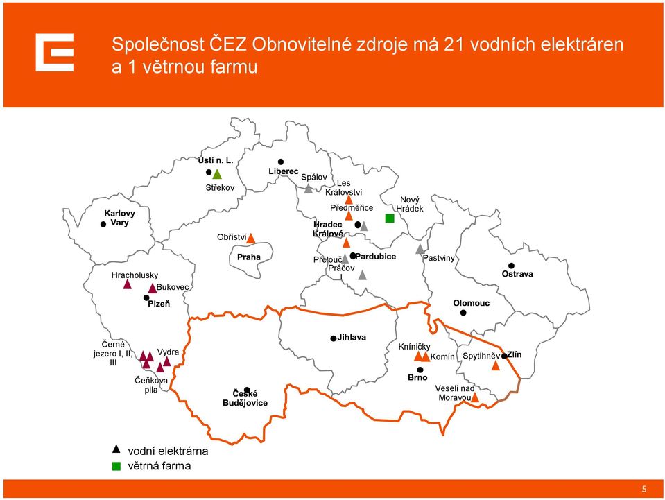 Hracholusky Bukovec Černé jezero I, II, III Čeňkova pila Vydra Přelouč Práčov