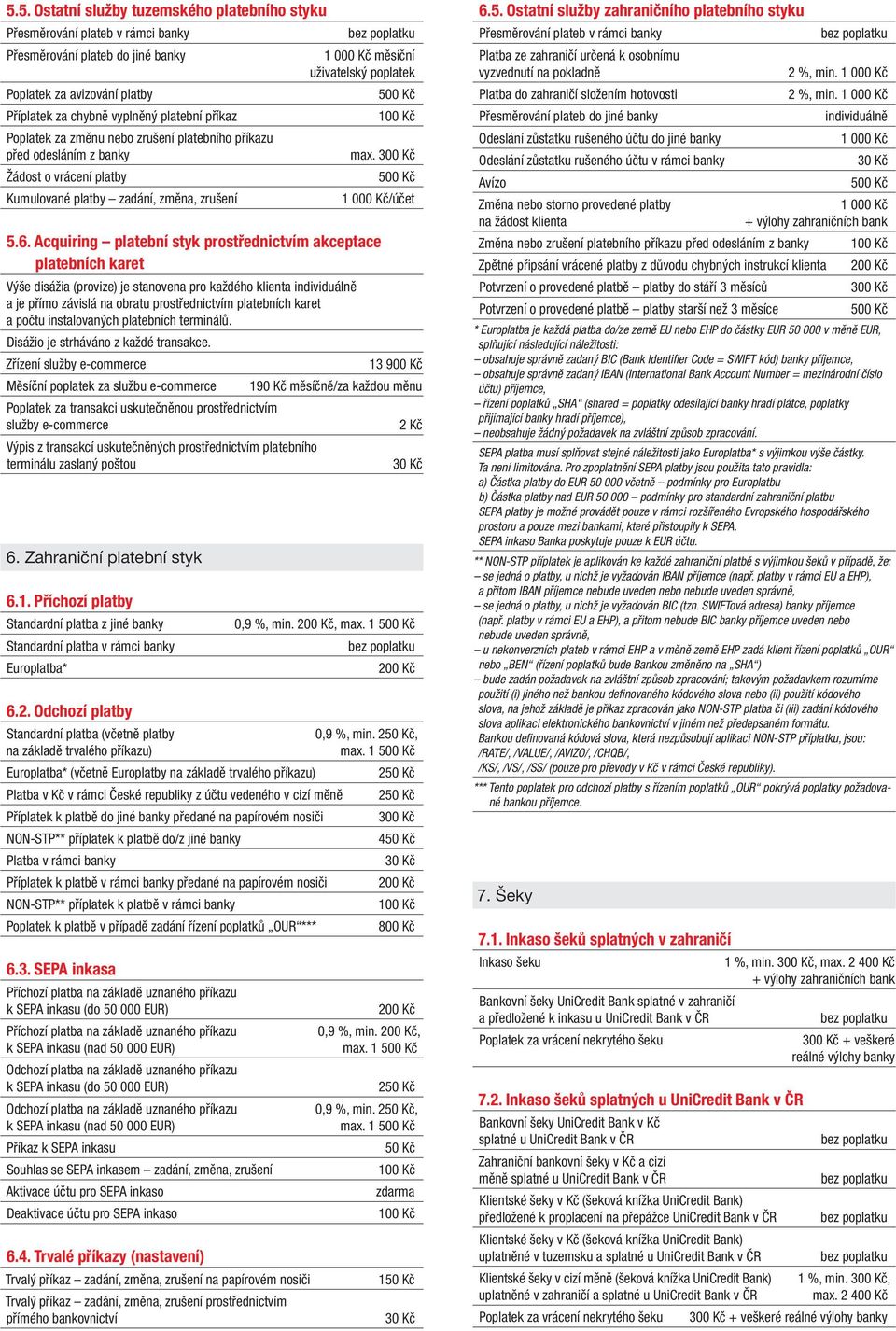 Acquiring platební styk prostřednictvím akceptace platebních karet Výše disážia (provize) je stanovena pro každého klienta a je přímo závislá na obratu prostřednictvím platebních karet a počtu