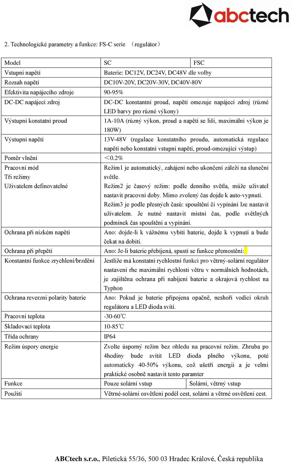 maximální výkon je 180W) Výstupní napětí 13V-48V (regulace konstatního proudu, automatická regulace napětí nebo konstatní vstupní napětí, proud-omezující výstup) Poměr vlnění <0.