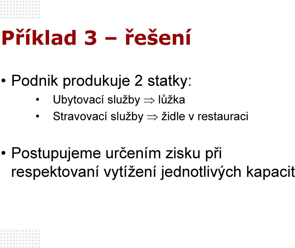 židle v restauraci Postupujeme určením