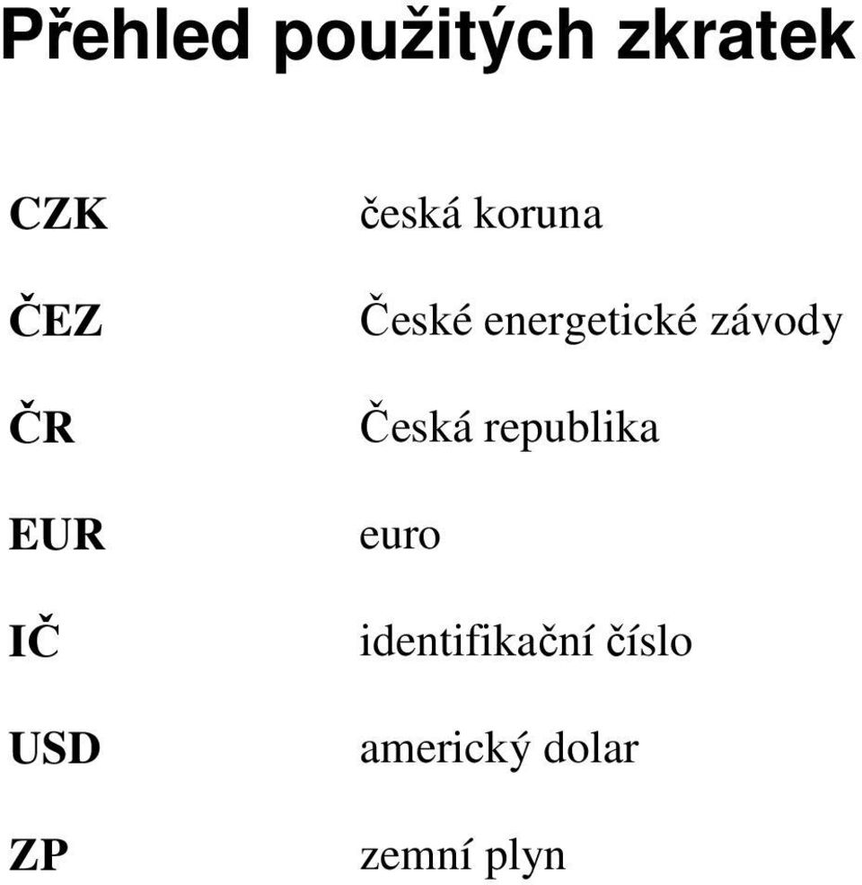 energetické závody Česká republika