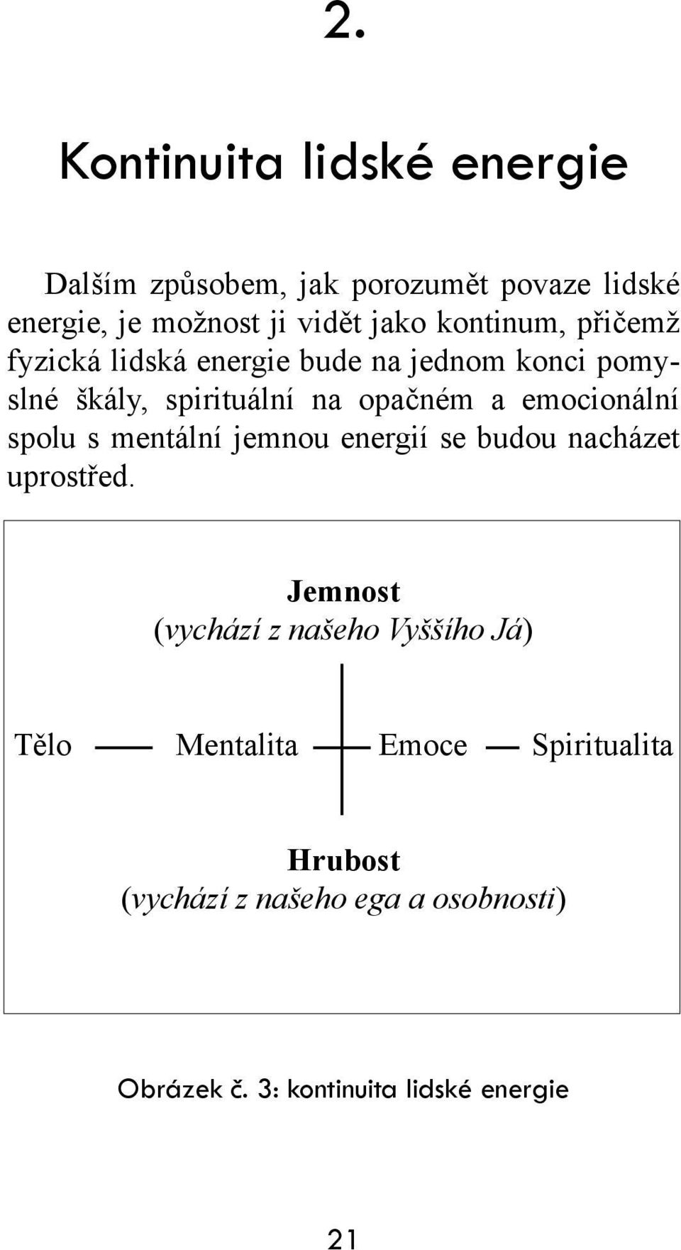 emocionální spolu s mentální jemnou energií se budou nacházet uprostřed.