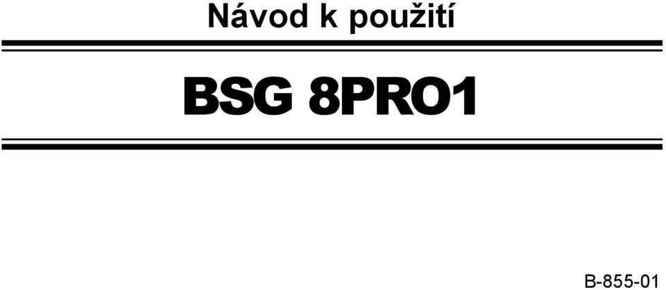 BSG 8PRO1