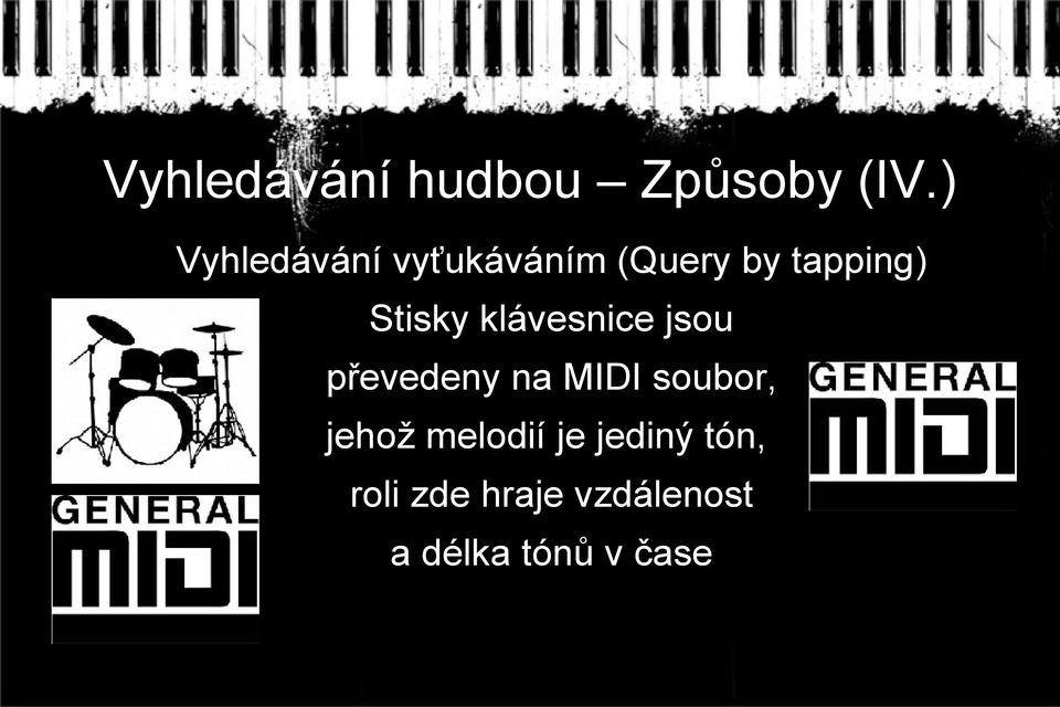 Stisky klávesnice jsou převedeny na MIDI soubor,