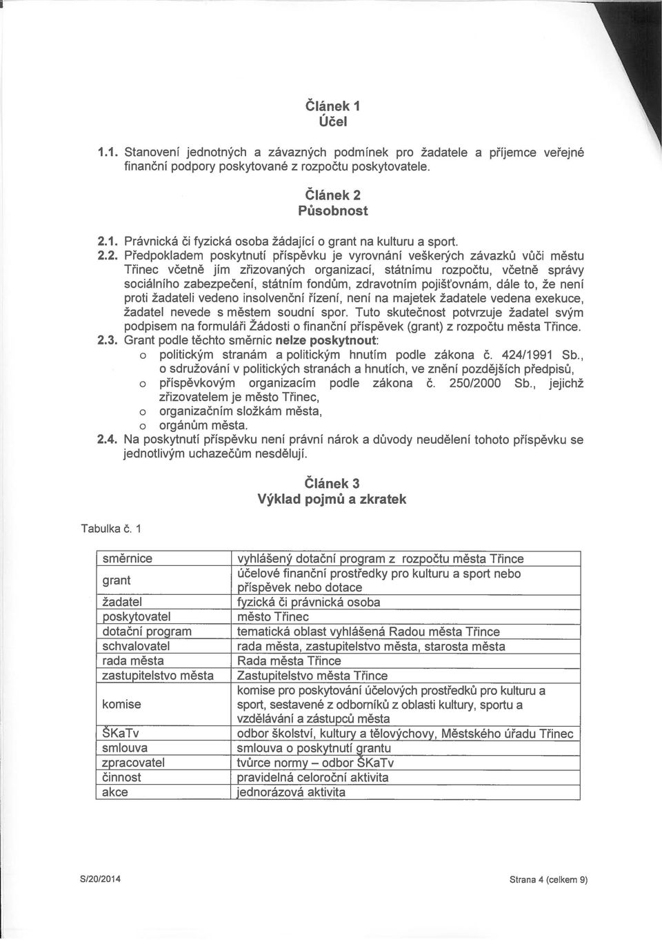 zdravotním pojišt ovnám, dále to, že není proti žadateli vedeno insolvenční řízení, není na majetek žadatele vedena exekuce, žadatel nevede s městem soudní spor.