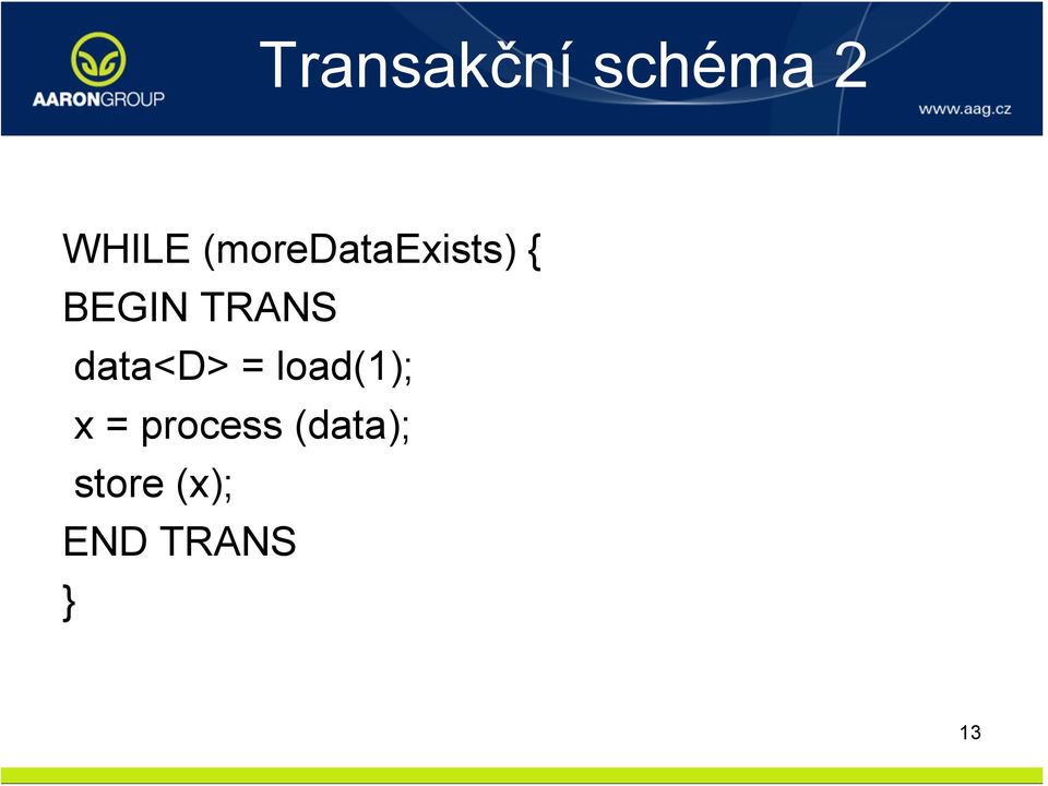 data<d> = load(1); x = process