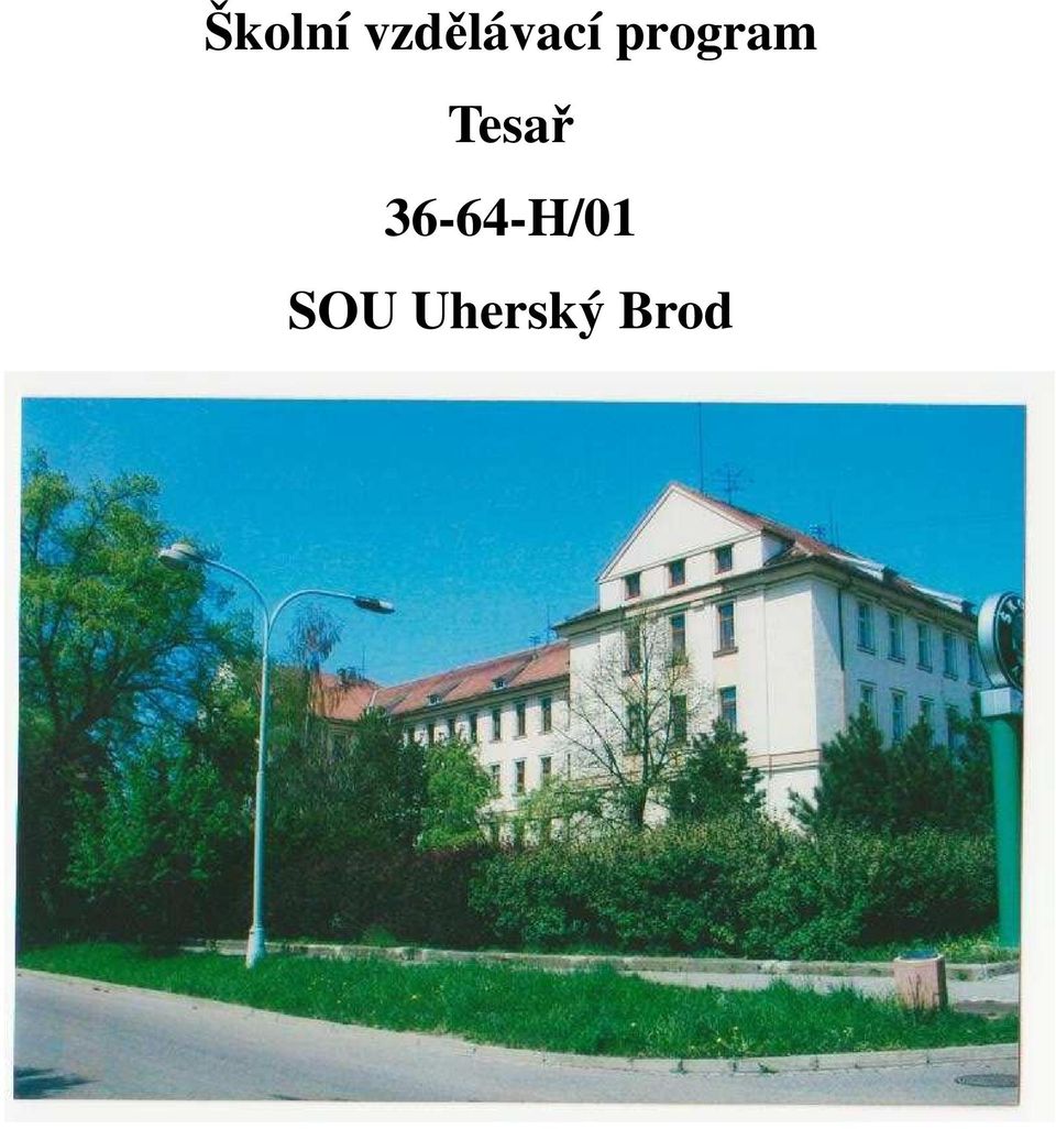 program Tesař