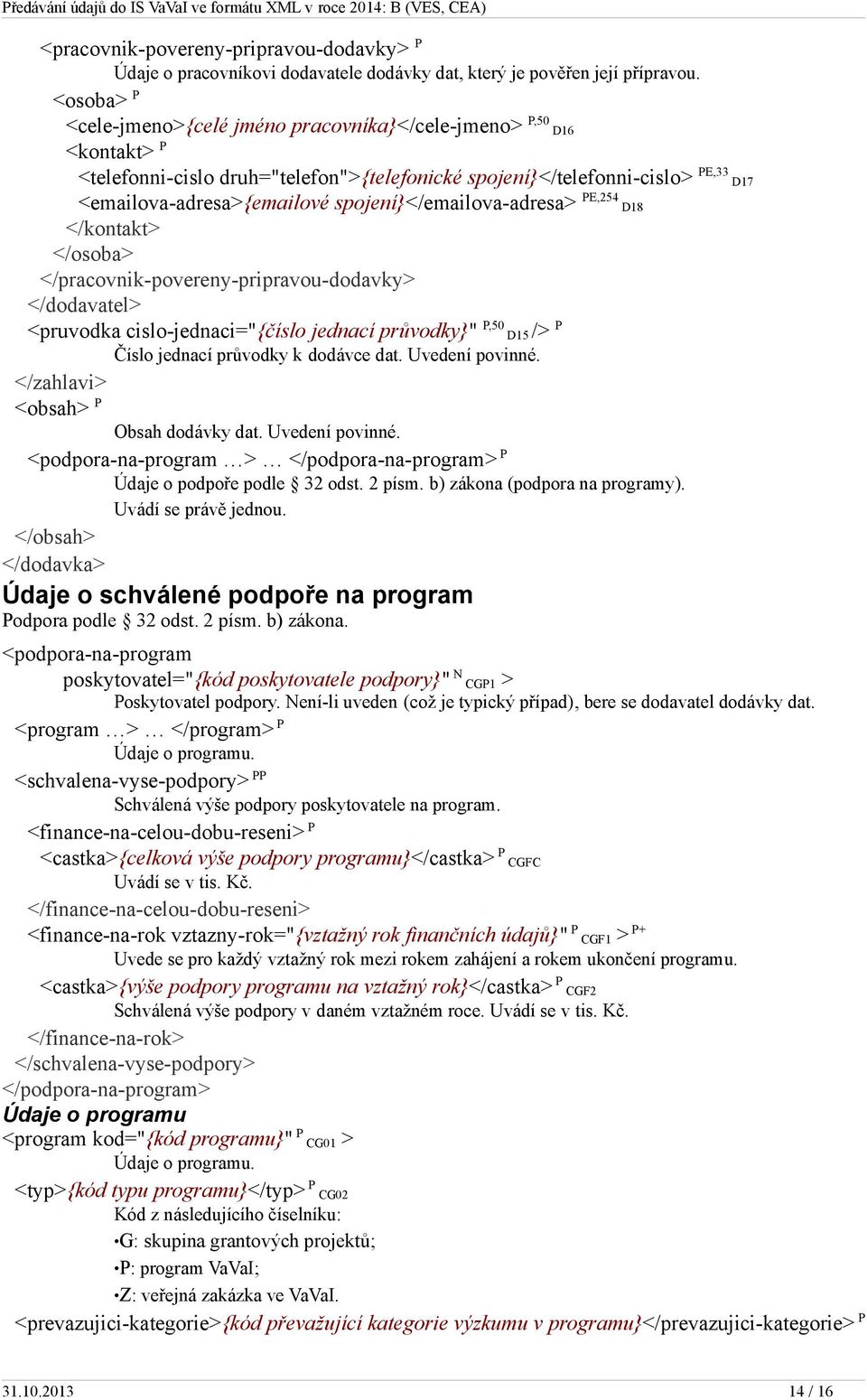 spojení}</emailova-adresa> PE,254 D18 </kontakt> </osoba> </pracovnik-povereny-pripravou-dodavky> </dodavatel> <pruvodka cislo-jednaci="{číslo jednací průvodky}" P,50 D15 /> P Číslo jednací průvodky