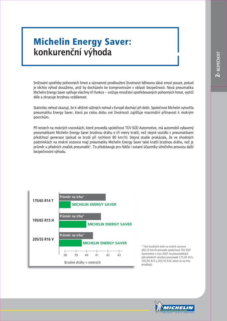 Statistiky nehod ukazují, že k většině vážných nehod v Evropě dochází při dešti.