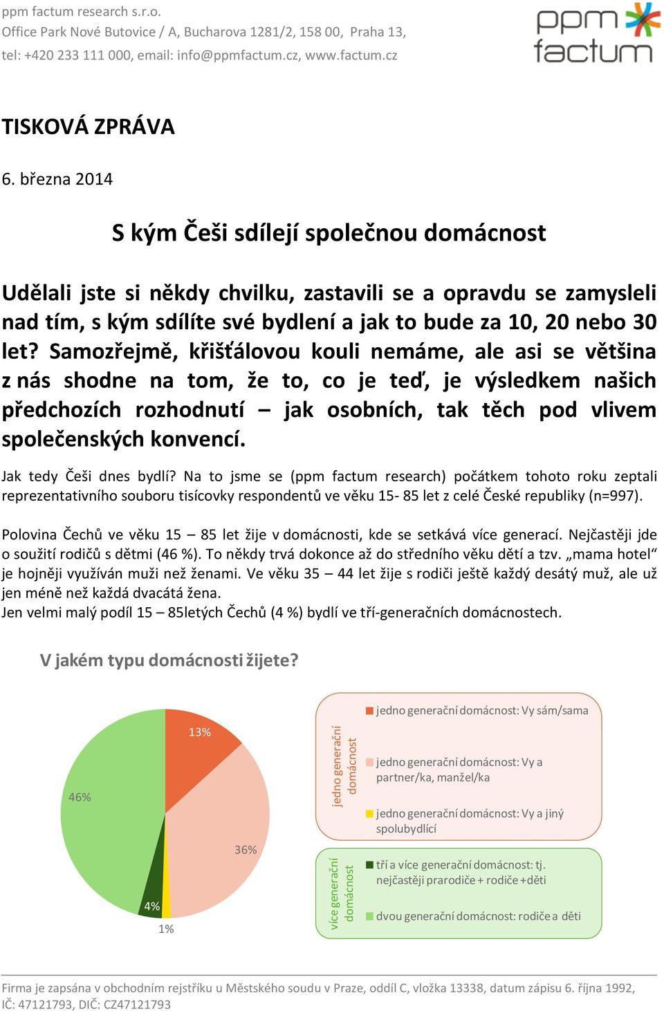 Samozřejmě, křišťálovou kouli nemáme, ale asi se většina z nás shodne na tom, že to, co je teď, je výsledkem našich předchozích rozhodnutí jak osobních, tak těch pod vlivem společenských konvencí.