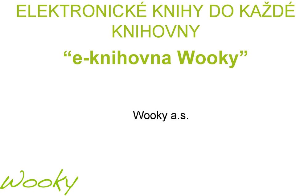 KNIHOVNY