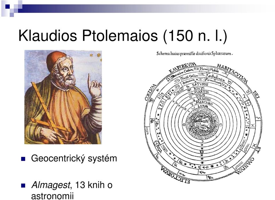 ) Geocentrický