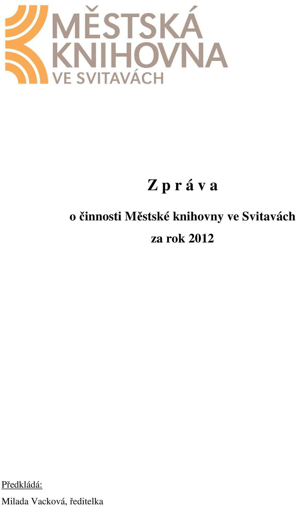 Svitavách za rok 2012