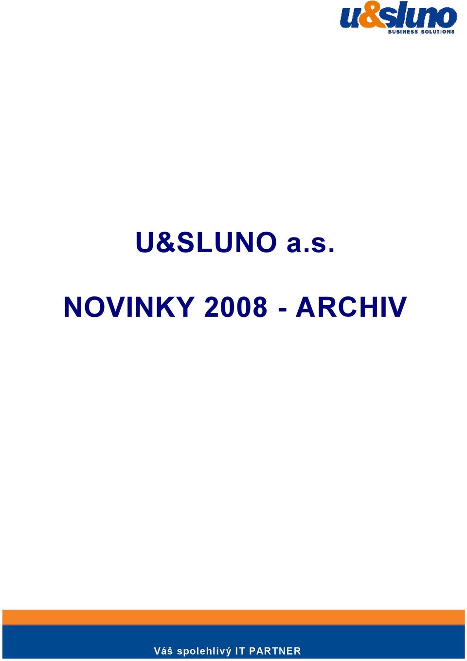 ARCHIV Váš