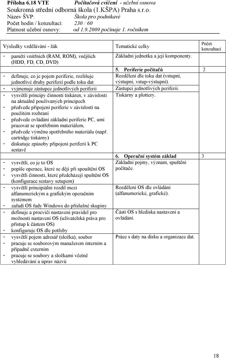 - vyjmenuje zástupce jednotlivých periferií Zástupci jednotlivých periferií. - vysvětlí principy činnosti tiskáren, v závislosti Tiskárny a plottery.