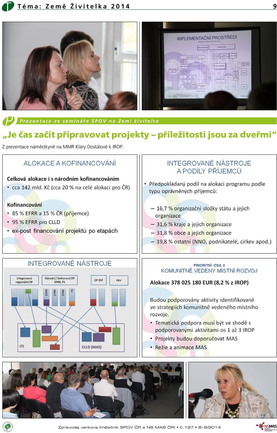 připravovat projekty příležitosti jsou za dveřmi