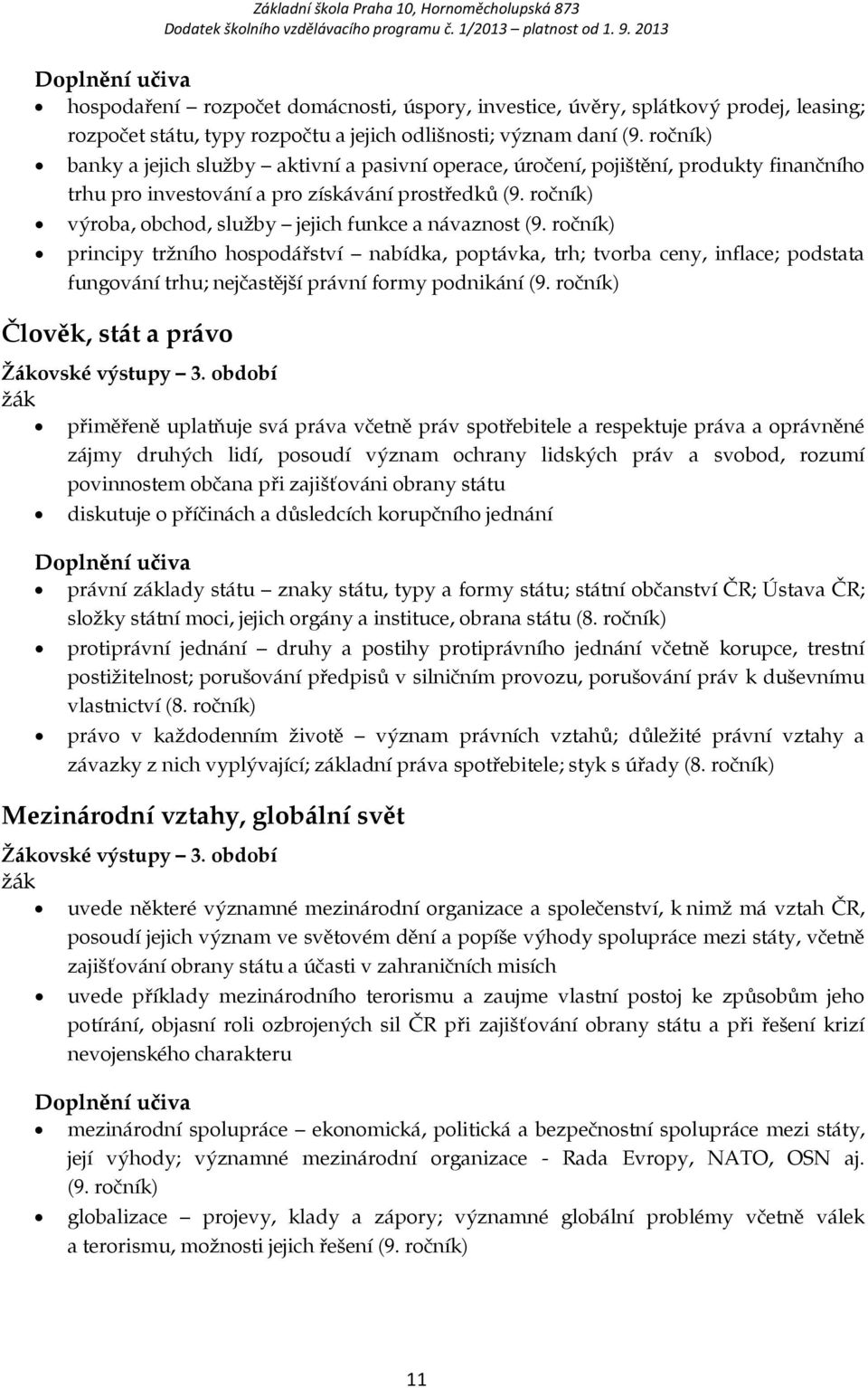 ročník) výroba, obchod, služby jejich funkce a návaznost (9.