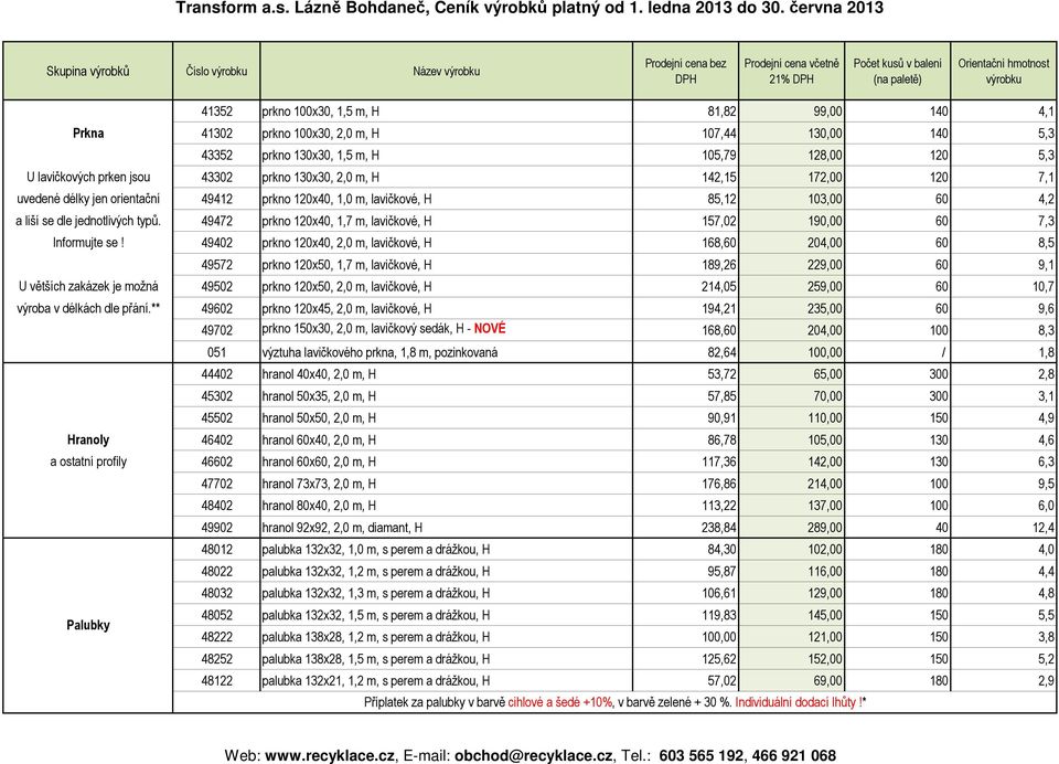 49472 prkno 120x40, 1,7 m, lavičkové, H 157,02 190,00 60 7,3 Informujte se!