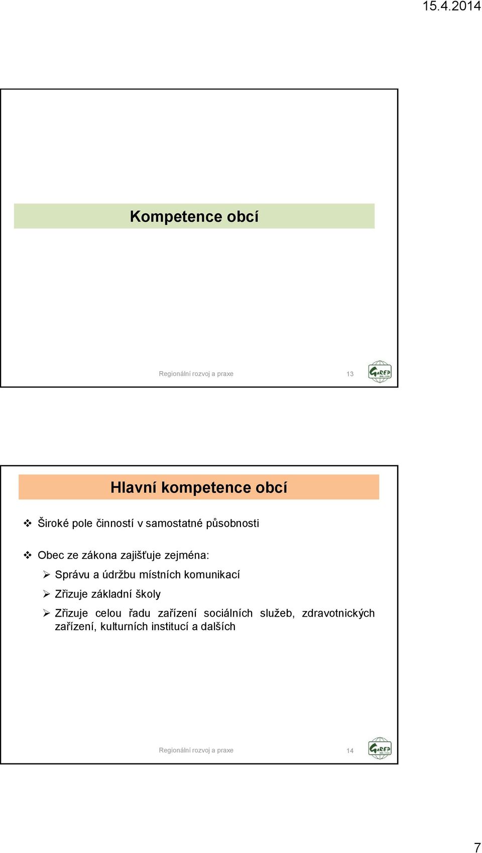 místních komunikací Zřizuje základní školy Zřizuje celou řadu zařízení