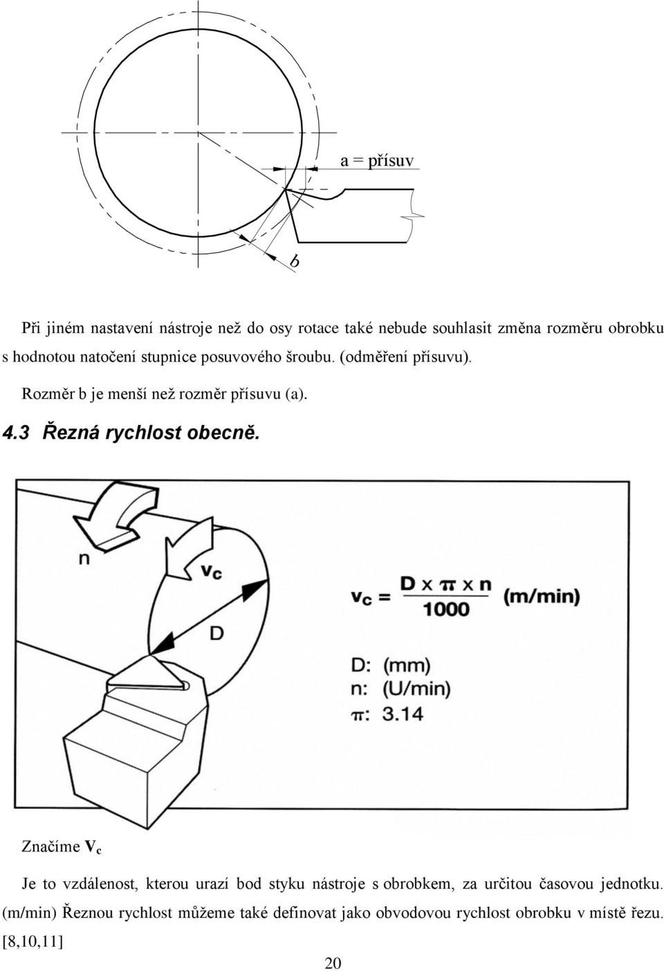 3 Řezná rychlost obecně.