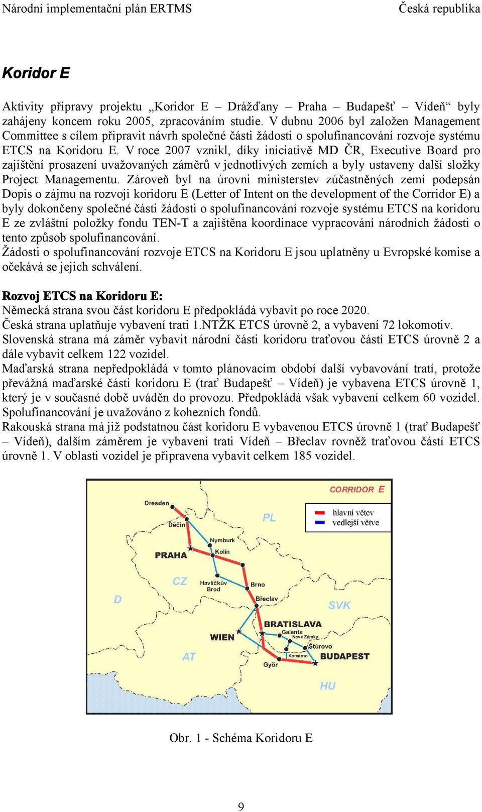 V roce 2007 vznikl, díky iniciativě MD ČR, Executive Board pro zajištění prosazení uvažovaných záměrů v jednotlivých zemích a byly ustaveny další složky Project Managementu.