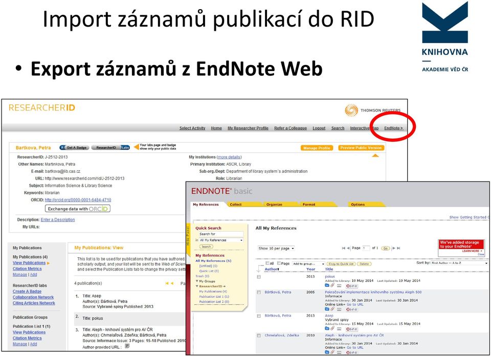 RID Export