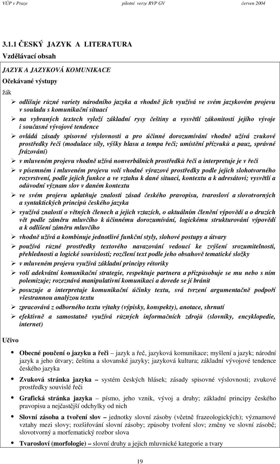 ei (modulace síly, výšky hlasu a tempa ei; umístní pízvuk a pauz, správné frázování) v mluveném projevu vhodn užívá nonverbálních prostedk ei a interpretuje je v ei v písemném i mluveném projevu volí