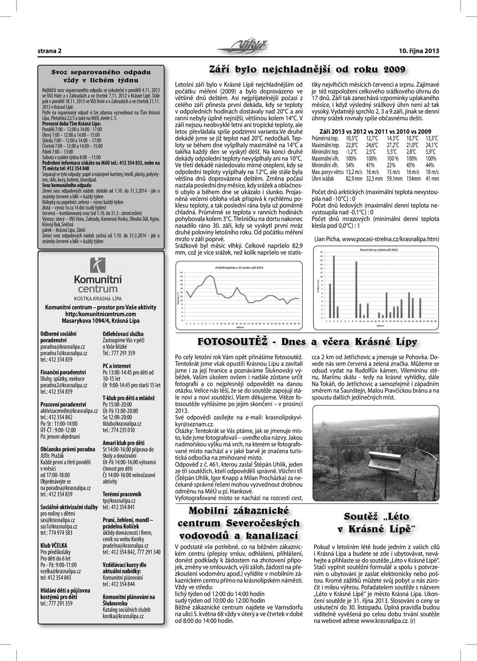 Pytle na separovaný odpad si lze zdarma vyzvednout na TSm Krásná Lípa, Pletařská 22/3 a také na MěÚ, dveře č. 5.