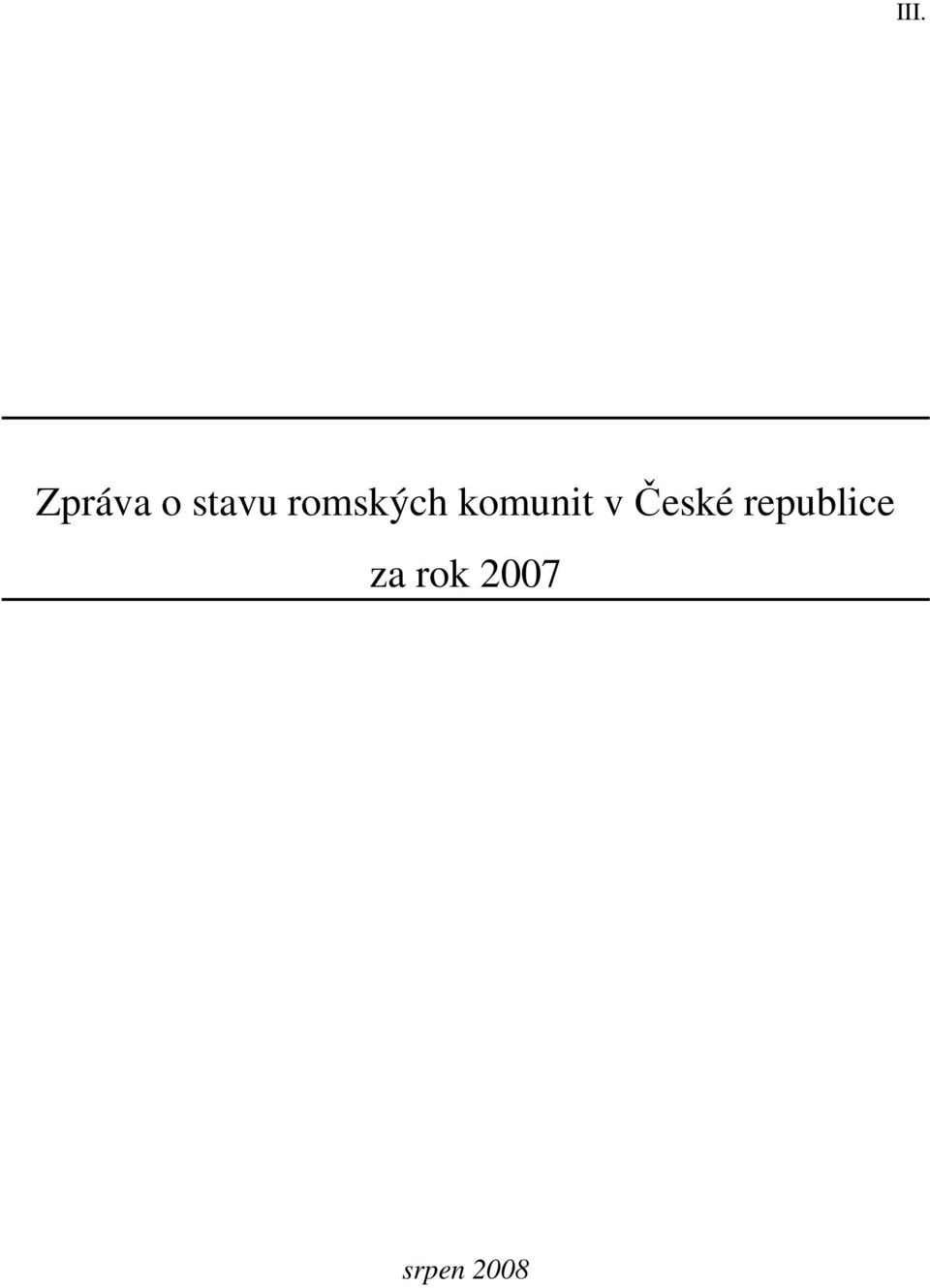 České republice za