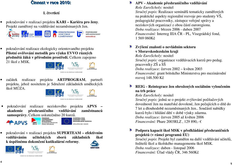 správy a neziskových organizací z obou částí euroregionu.