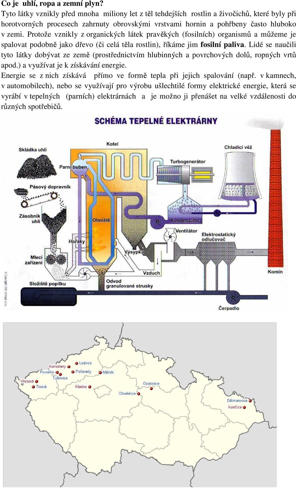 Protože vznikly z organických látek pravěkých (fosilních) organismů a můžeme je spalovat podobně jako dřevo (či celá těla rostlin), říkáme jim fosilní paliva.