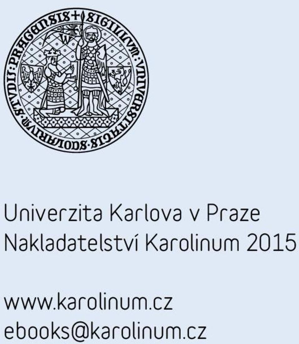 Karolinum 2015 www.