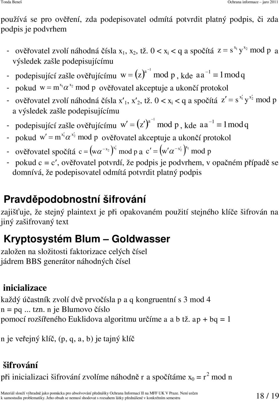 náhodná ísla x, x, tž.