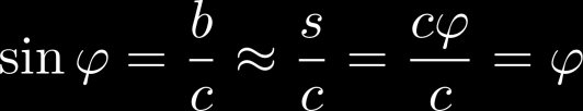 Sínus a kosínus pre malé uhly (v radiálnoch) Geometrická definícia sinusu a kosínusu sínus