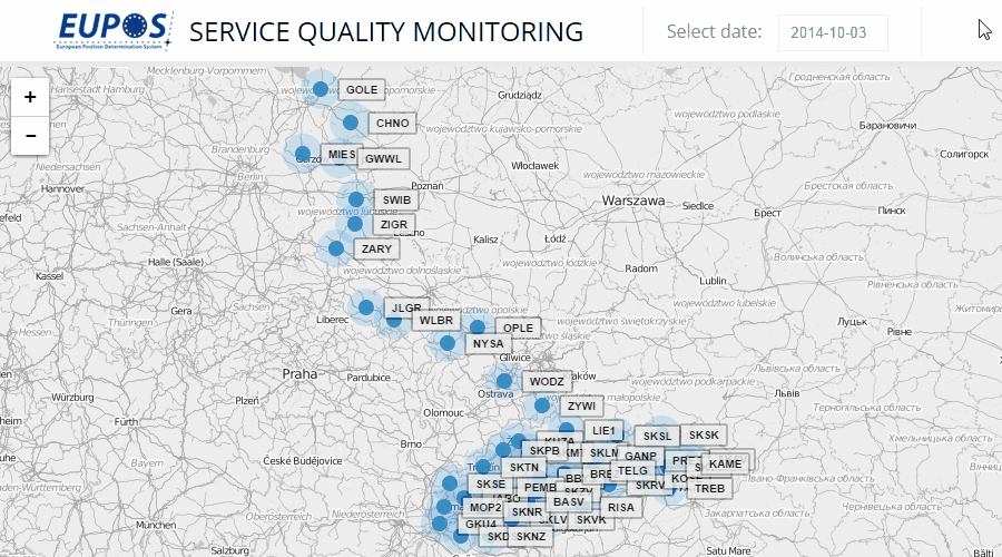 Monitoring kvality polohových služieb