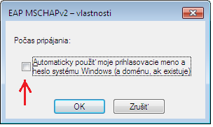 - Potom kliknite na zmena nastavenia pripojenia -