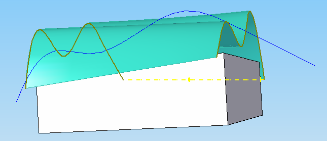 3.2 Těleso s Blue surf vytvořené z více skic v různých rovinách 1) Otevřit šablonu.par (použít vždy z Úlohy 01) 2) Vymodelovat součást, např. kvádr.