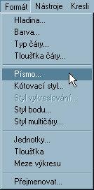 Filip Čmiel, AutoCAD 189 8.1. Textový styl Každý text a AutoCADu má svůj přiřazený styl.